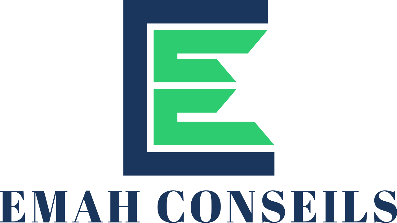 Logo EMAH Conseils - Cabinet spécialisé en consolidation, IFRS et reporting financier à Paris